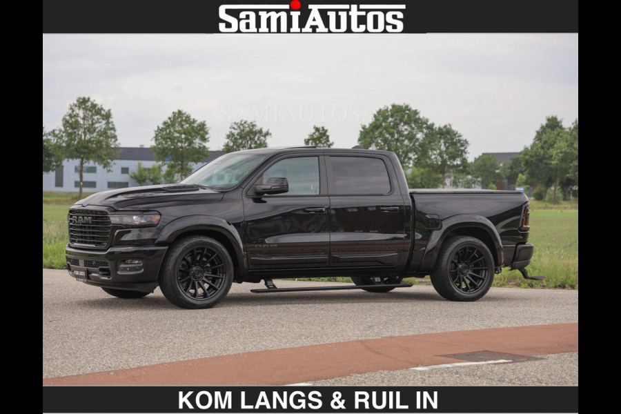 Dodge Ram BOM VOL | Night Premium | €79950,- excl | Full Option | De Meest Luxe Pick-Up in zijn Klasse | Comfortabele Dubbele Cabine met Royale 5 Zitplaatsen | BPM vrij | Nu Leverbaar uit Voorraad | Voorraad Nr 2287 - 3384 | De specialist in Amerikaanse pick‑ups in Nederland en Europa.