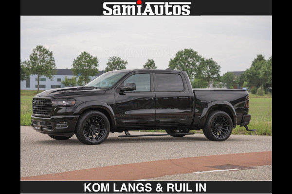 Dodge Ram BOM VOL | Night Premium | €79950,- excl | Full Option | De Meest Luxe Pick-Up in zijn Klasse | Comfortabele Dubbele Cabine met Royale 5 Zitplaatsen | BPM vrij | Nu Leverbaar uit Voorraad | Voorraad Nr 2287 - 3384 | De specialist in Amerikaanse pick‑ups in Nederland en Europa.