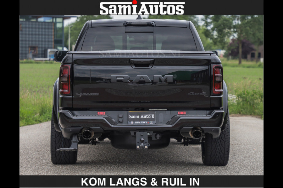 Dodge Ram BOM VOL | Night Premium | €79950,- excl | Full Option | De Meest Luxe Pick-Up in zijn Klasse | Comfortabele Dubbele Cabine met Royale 5 Zitplaatsen | BPM vrij | Nu Leverbaar uit Voorraad | Voorraad Nr 2287 - 3384 | De specialist in Amerikaanse pick‑ups in Nederland en Europa.