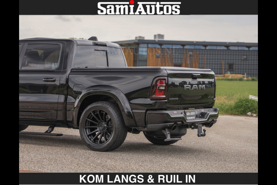 Dodge Ram BOM VOL | Night Premium | €79950,- excl | Full Option | De Meest Luxe Pick-Up in zijn Klasse | Comfortabele Dubbele Cabine met Royale 5 Zitplaatsen | BPM vrij | Nu Leverbaar uit Voorraad | Voorraad Nr 2287 - 3384 | De specialist in Amerikaanse pick‑ups in Nederland en Europa.