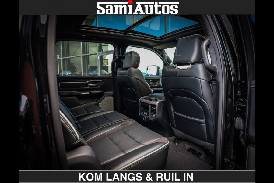 Dodge Ram BOM VOL | Night Premium | €79950,- excl | Full Option | De Meest Luxe Pick-Up in zijn Klasse | Comfortabele Dubbele Cabine met Royale 5 Zitplaatsen | BPM vrij | Nu Leverbaar uit Voorraad | Voorraad Nr 2287 - 3384 | De specialist in Amerikaanse pick‑ups in Nederland en Europa.