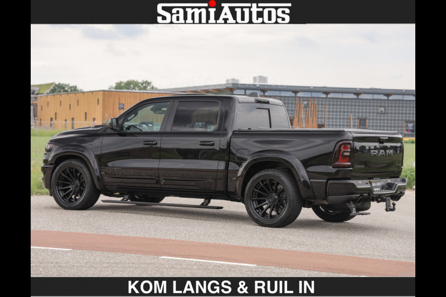 Dodge Ram BOM VOL | Night Premium | €79950,- excl | Full Option | De Meest Luxe Pick-Up in zijn Klasse | Comfortabele Dubbele Cabine met Royale 5 Zitplaatsen | BPM vrij | Nu Leverbaar uit Voorraad | Voorraad Nr 2287 - 3384 | De specialist in Amerikaanse pick‑ups in Nederland en Europa.