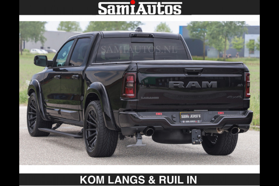 Dodge Ram BOM VOL | Night Premium | €79950,- excl | Full Option | De Meest Luxe Pick-Up in zijn Klasse | Comfortabele Dubbele Cabine met Royale 5 Zitplaatsen | BPM vrij | Nu Leverbaar uit Voorraad | Voorraad Nr 2287 - 3384 | De specialist in Amerikaanse pick‑ups in Nederland en Europa.
