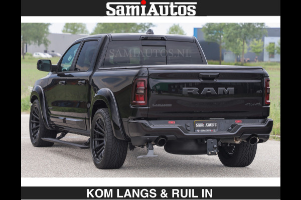 Dodge Ram BOM VOL | Night Premium | €79950,- excl | Full Option | De Meest Luxe Pick-Up in zijn Klasse | Comfortabele Dubbele Cabine met Royale 5 Zitplaatsen | BPM vrij | Nu Leverbaar uit Voorraad | Voorraad Nr 2287 - 3384 | De specialist in Amerikaanse pick‑ups in Nederland en Europa.