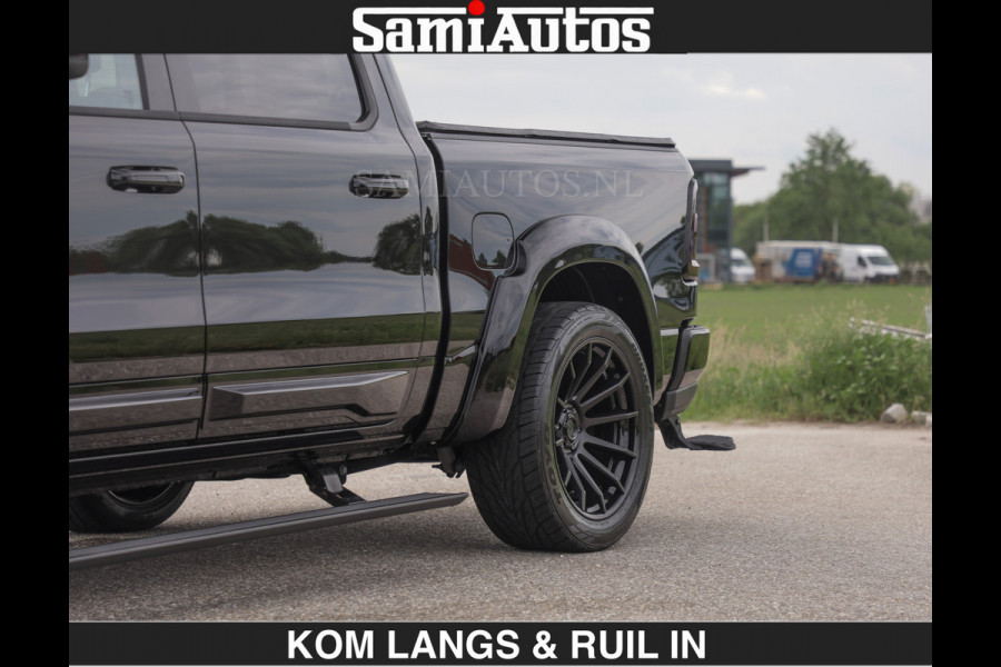 Dodge Ram BOM VOL | Night Premium | €79950,- excl | Full Option | De Meest Luxe Pick-Up in zijn Klasse | Comfortabele Dubbele Cabine met Royale 5 Zitplaatsen | BPM vrij | Nu Leverbaar uit Voorraad | Voorraad Nr 2287 - 3384 | De specialist in Amerikaanse pick‑ups in Nederland en Europa.