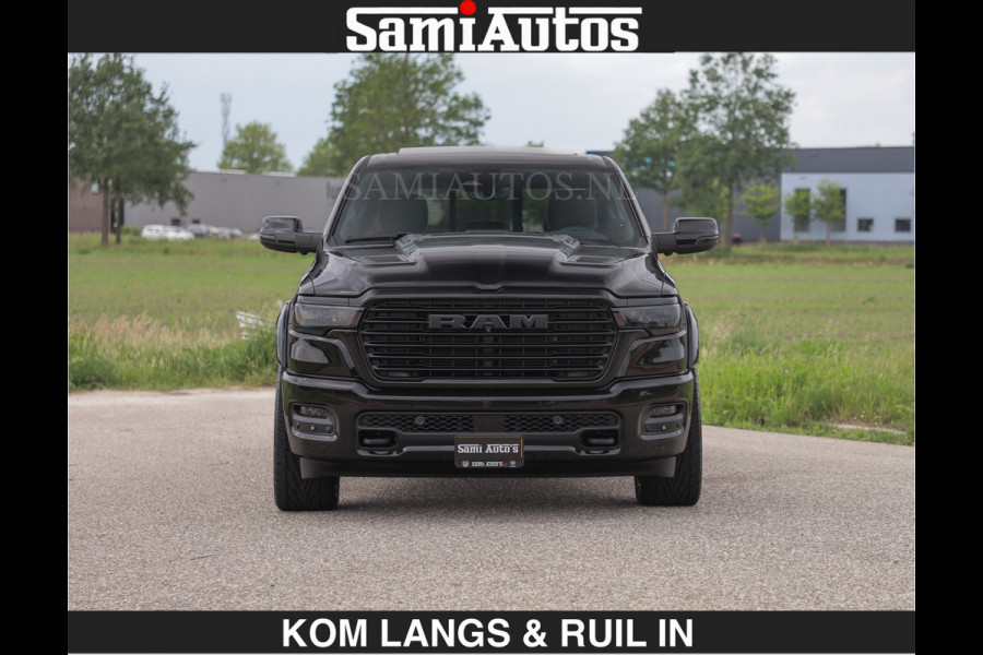 Dodge Ram BOM VOL | Night Premium | €79950,- excl | Full Option | De Meest Luxe Pick-Up in zijn Klasse | Comfortabele Dubbele Cabine met Royale 5 Zitplaatsen | BPM vrij | Nu Leverbaar uit Voorraad | Voorraad Nr 2287 - 3384 | De specialist in Amerikaanse pick‑ups in Nederland en Europa.