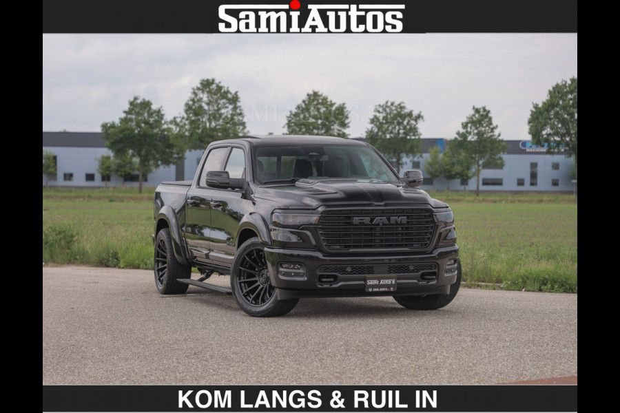 Dodge Ram BOM VOL | Night Premium | €79950,- excl | Full Option | De Meest Luxe Pick-Up in zijn Klasse | Comfortabele Dubbele Cabine met Royale 5 Zitplaatsen | BPM vrij | Nu Leverbaar uit Voorraad | Voorraad Nr 2287 - 3384 | De specialist in Amerikaanse pick‑ups in Nederland en Europa.
