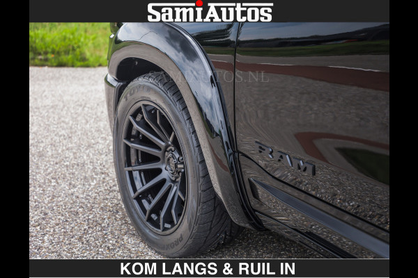 Dodge Ram BOM VOL | Night Premium | €79950,- excl | Full Option | De Meest Luxe Pick-Up in zijn Klasse | Comfortabele Dubbele Cabine met Royale 5 Zitplaatsen | BPM vrij | Nu Leverbaar uit Voorraad | Voorraad Nr 2287 - 3384 | De specialist in Amerikaanse pick‑ups in Nederland en Europa.
