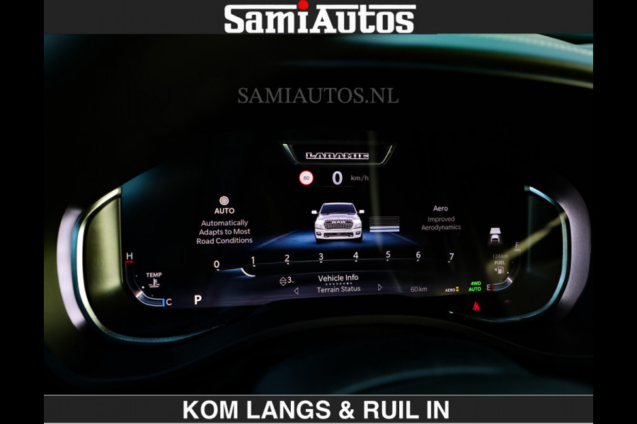 Dodge Ram BOM VOL | Night Premium | €79950,- excl | Full Option | De Meest Luxe Pick-Up in zijn Klasse | Comfortabele Dubbele Cabine met Royale 5 Zitplaatsen | BPM vrij | Nu Leverbaar uit Voorraad | Voorraad Nr 2287 - 3384 | De specialist in Amerikaanse pick‑ups in Nederland en Europa.