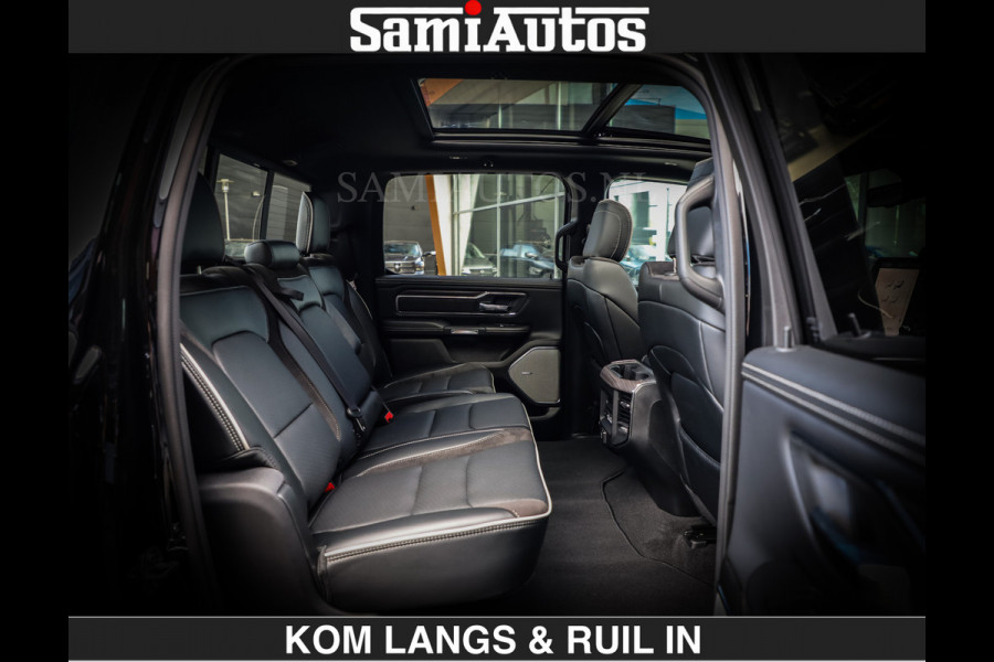 Dodge Ram BOM VOL | Night Premium | €79950,- excl | Full Option | De Meest Luxe Pick-Up in zijn Klasse | Comfortabele Dubbele Cabine met Royale 5 Zitplaatsen | BPM vrij | Nu Leverbaar uit Voorraad | Voorraad Nr 2287 - 3384 | De specialist in Amerikaanse pick‑ups in Nederland en Europa.
