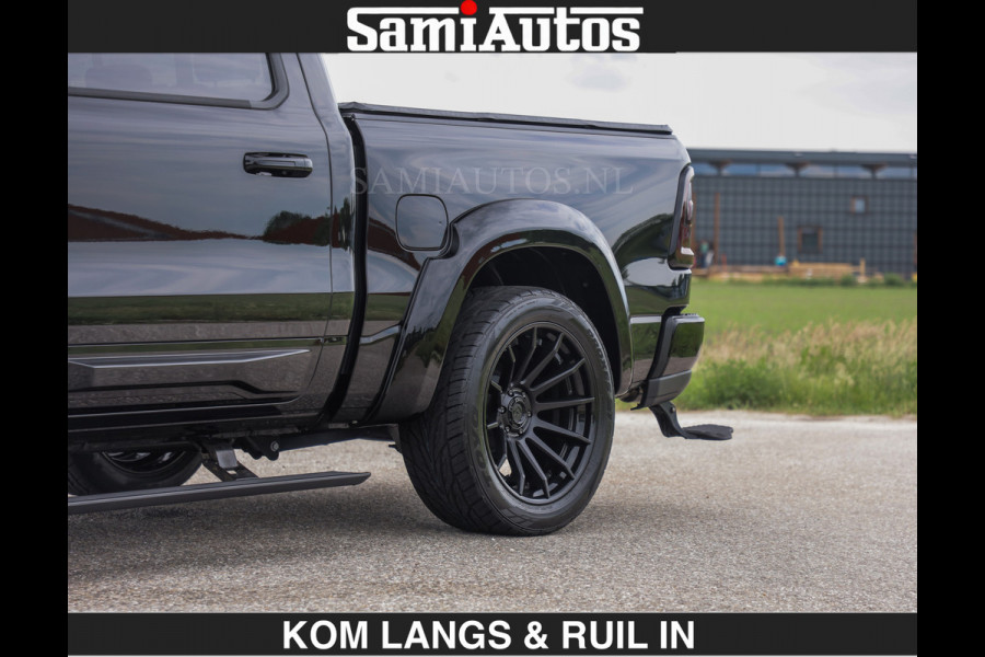 Dodge Ram BOM VOL | Night Premium | €79950,- excl | Full Option | De Meest Luxe Pick-Up in zijn Klasse | Comfortabele Dubbele Cabine met Royale 5 Zitplaatsen | BPM vrij | Nu Leverbaar uit Voorraad | Voorraad Nr 2287 - 3384 | De specialist in Amerikaanse pick‑ups in Nederland en Europa.