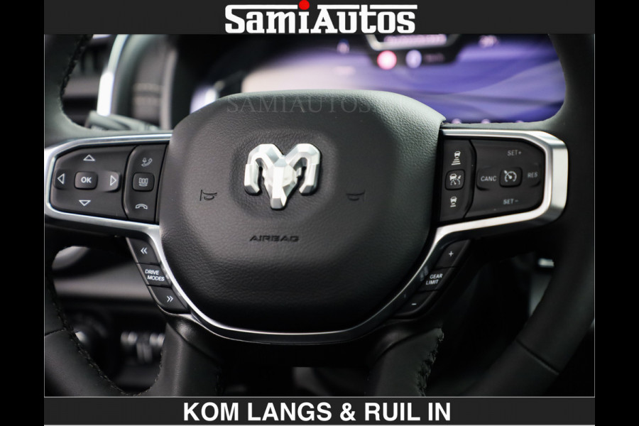 Dodge Ram BOM VOL | Night Premium | €79950,- excl | Full Option | De Meest Luxe Pick-Up in zijn Klasse | Comfortabele Dubbele Cabine met Royale 5 Zitplaatsen | BPM vrij | Nu Leverbaar uit Voorraad | Voorraad Nr 2287 - 3384 | De specialist in Amerikaanse pick‑ups in Nederland en Europa.