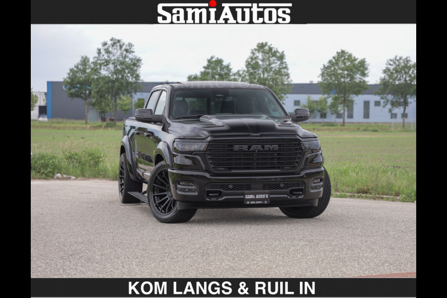 Dodge Ram BOM VOL | Night Premium | €79950,- excl | Full Option | De Meest Luxe Pick-Up in zijn Klasse | Comfortabele Dubbele Cabine met Royale 5 Zitplaatsen | BPM vrij | Nu Leverbaar uit Voorraad | Voorraad Nr 2287 - 3384 | De specialist in Amerikaanse pick‑ups in Nederland en Europa.