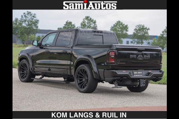 Dodge Ram BOM VOL | Night Premium | €79950,- excl | Full Option | De Meest Luxe Pick-Up in zijn Klasse | Comfortabele Dubbele Cabine met Royale 5 Zitplaatsen | BPM vrij | Nu Leverbaar uit Voorraad | Voorraad Nr 2287 - 3384 | De specialist in Amerikaanse pick‑ups in Nederland en Europa.