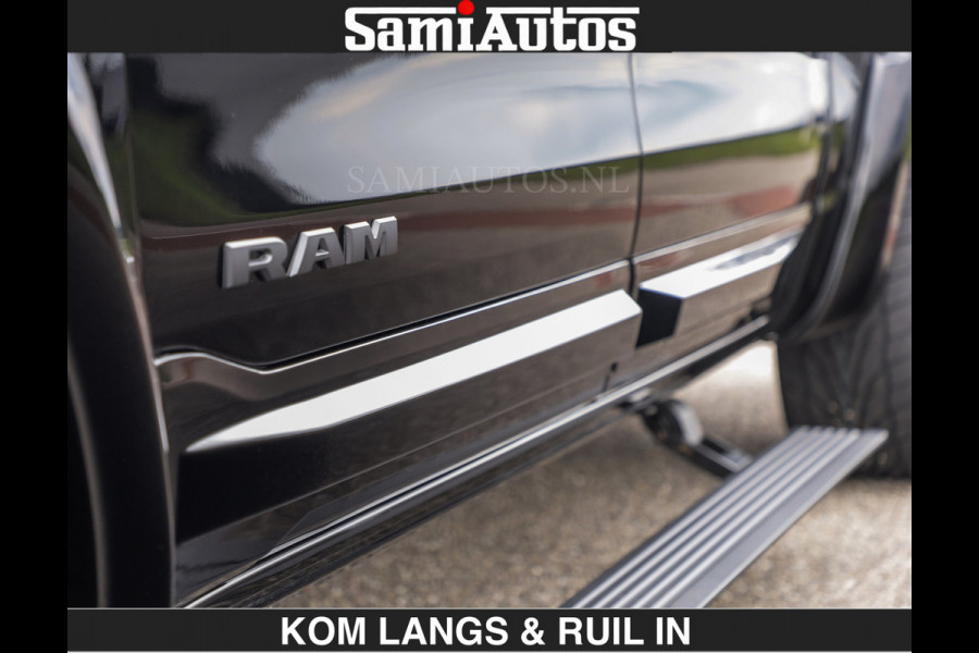 Dodge Ram BOM VOL | Night Premium | €79950,- excl | Full Option | De Meest Luxe Pick-Up in zijn Klasse | Comfortabele Dubbele Cabine met Royale 5 Zitplaatsen | BPM vrij | Nu Leverbaar uit Voorraad | Voorraad Nr 2287 - 3384 | De specialist in Amerikaanse pick‑ups in Nederland en Europa.