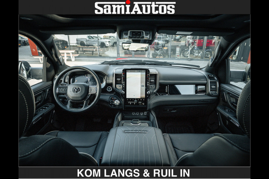 Dodge Ram Limited 540 PK €84950,- excl | De Meest Luxe en Volle Pick-Up in zijn Klasse | Massage + Full Option | Comfortabele Dubbele Cabine met Royale 5 Zitplaatsen | BPM vrij | Nu Leverbaar uit Voorraad | Voorraad Nr 2351 - 7478 | De specialist in Amerikaanse pick‑ups in Nederland en Europa.