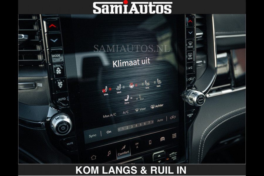 Dodge Ram Limited 540 PK €84950,- excl | De Meest Luxe en Volle Pick-Up in zijn Klasse | Massage + Full Option | Comfortabele Dubbele Cabine met Royale 5 Zitplaatsen | BPM vrij | Nu Leverbaar uit Voorraad | Voorraad Nr 2351 - 7478 | De specialist in Amerikaanse pick‑ups in Nederland en Europa.