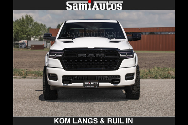 Dodge Ram Limited 540 PK €84950,- excl | De Meest Luxe en Volle Pick-Up in zijn Klasse | Massage + Full Option | Comfortabele Dubbele Cabine met Royale 5 Zitplaatsen | BPM vrij | Nu Leverbaar uit Voorraad | Voorraad Nr 2351 - 7478 | De specialist in Amerikaanse pick‑ups in Nederland en Europa.