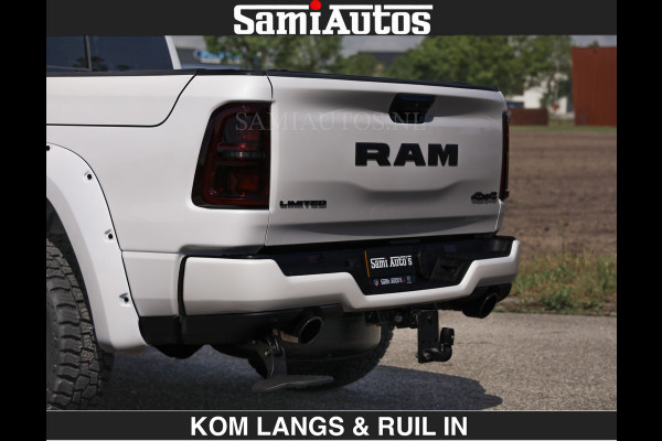 Dodge Ram Limited 540 PK €84950,- excl | De Meest Luxe en Volle Pick-Up in zijn Klasse | Massage + Full Option | Comfortabele Dubbele Cabine met Royale 5 Zitplaatsen | BPM vrij | Nu Leverbaar uit Voorraad | Voorraad Nr 2351 - 7478 | De specialist in Amerikaanse pick‑ups in Nederland en Europa.