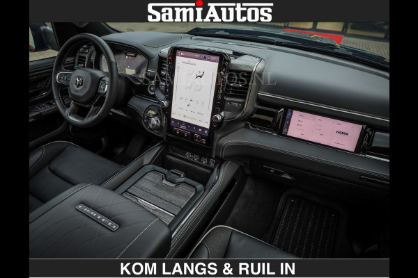 Dodge Ram Limited 540 PK | €84950,- excl De Meest Luxe en Volle Pick-Up in zijn Klasse | Massage + Full Option | Comfortabele Dubbele Cabine met Royale 5 Zitplaatsen | BPM vrij | Nu Leverbaar uit Voorraad | Voorraad Nr 2334 - 5409 | De specialist in Amerikaanse pick‑ups in Nederland en Europa.