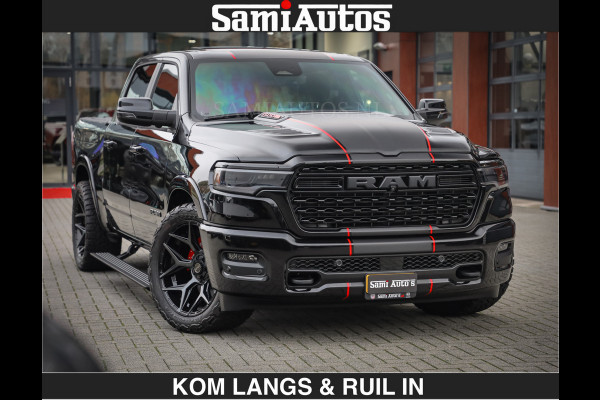 Dodge Ram Limited 540 PK | €84950,- excl De Meest Luxe en Volle Pick-Up in zijn Klasse | Massage + Full Option | Comfortabele Dubbele Cabine met Royale 5 Zitplaatsen | BPM vrij | Nu Leverbaar uit Voorraad | Voorraad Nr 2334 - 5409 | De specialist in Amerikaanse pick‑ups in Nederland en Europa.