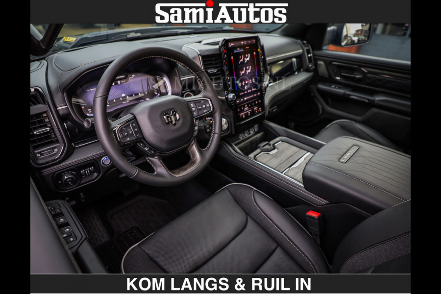 Dodge Ram Limited 540 PK | €84950,- excl De Meest Luxe en Volle Pick-Up in zijn Klasse | Massage + Full Option | Comfortabele Dubbele Cabine met Royale 5 Zitplaatsen | BPM vrij | Nu Leverbaar uit Voorraad | Voorraad Nr 2334 - 5409 | De specialist in Amerikaanse pick‑ups in Nederland en Europa.