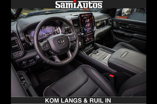 Dodge Ram Limited 540 PK | €84950,- excl De Meest Luxe en Volle Pick-Up in zijn Klasse | Massage + Full Option | Comfortabele Dubbele Cabine met Royale 5 Zitplaatsen | BPM vrij | Nu Leverbaar uit Voorraad | Voorraad Nr 2334 - 5409 | De specialist in Amerikaanse pick‑ups in Nederland en Europa.