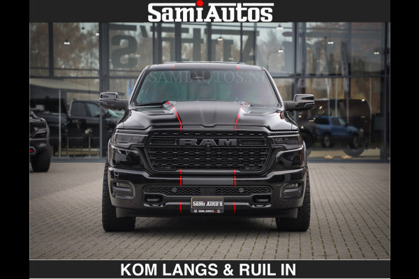 Dodge Ram Limited 540 PK | €84950,- excl De Meest Luxe en Volle Pick-Up in zijn Klasse | Massage + Full Option | Comfortabele Dubbele Cabine met Royale 5 Zitplaatsen | BPM vrij | Nu Leverbaar uit Voorraad | Voorraad Nr 2334 - 5409 | De specialist in Amerikaanse pick‑ups in Nederland en Europa.