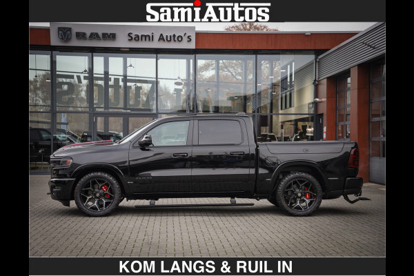 Dodge Ram Limited 540 PK | €84950,- excl De Meest Luxe en Volle Pick-Up in zijn Klasse | Massage + Full Option | Comfortabele Dubbele Cabine met Royale 5 Zitplaatsen | BPM vrij | Nu Leverbaar uit Voorraad | Voorraad Nr 2334 - 5409 | De specialist in Amerikaanse pick‑ups in Nederland en Europa.