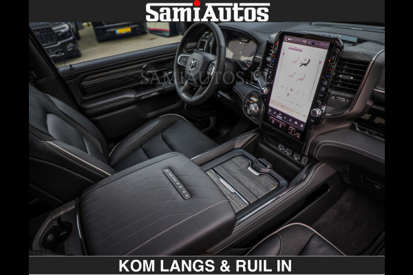 Dodge Ram Limited 540 PK | €84950,- excl De Meest Luxe en Volle Pick-Up in zijn Klasse | Massage + Full Option | Comfortabele Dubbele Cabine met Royale 5 Zitplaatsen | BPM vrij | Nu Leverbaar uit Voorraad | Voorraad Nr 2334 - 5409 | De specialist in Amerikaanse pick‑ups in Nederland en Europa.