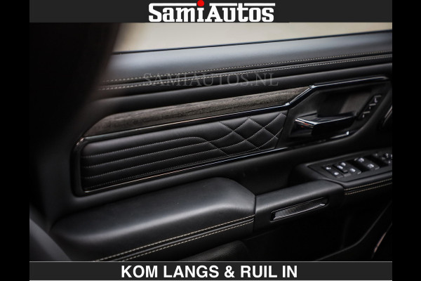Dodge Ram Limited 540 PK | €84950,- excl De Meest Luxe en Volle Pick-Up in zijn Klasse | Massage + Full Option | Comfortabele Dubbele Cabine met Royale 5 Zitplaatsen | BPM vrij | Nu Leverbaar uit Voorraad | Voorraad Nr 2334 - 5409 | De specialist in Amerikaanse pick‑ups in Nederland en Europa.