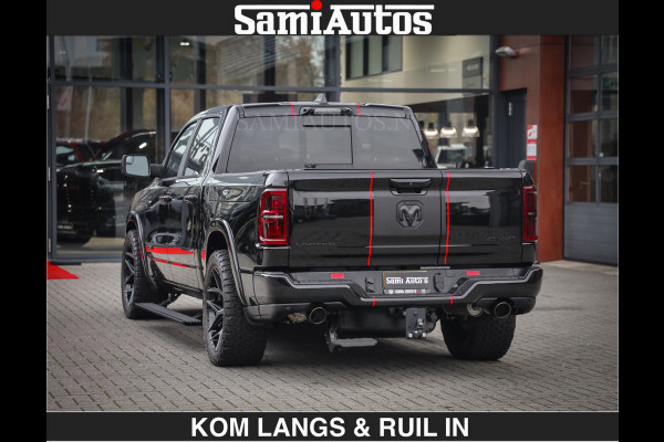 Dodge Ram Limited 540 PK | €84950,- excl De Meest Luxe en Volle Pick-Up in zijn Klasse | Massage + Full Option | Comfortabele Dubbele Cabine met Royale 5 Zitplaatsen | BPM vrij | Nu Leverbaar uit Voorraad | Voorraad Nr 2334 - 5409 | De specialist in Amerikaanse pick‑ups in Nederland en Europa.