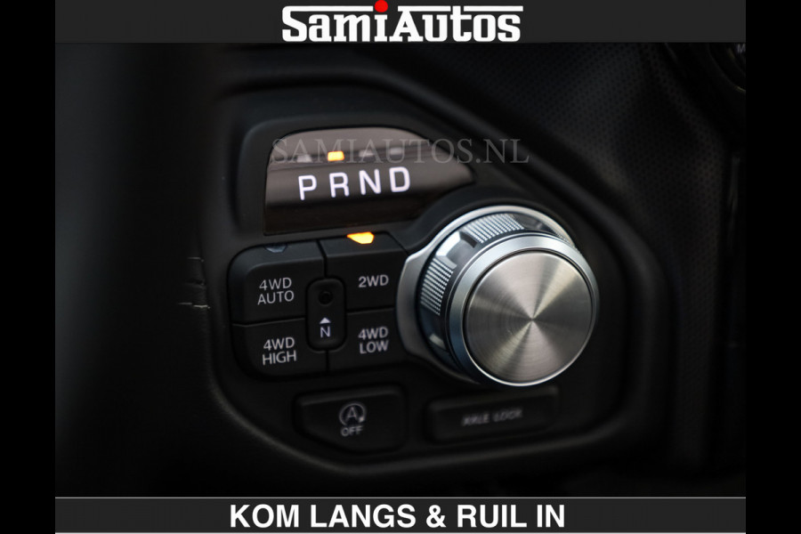 Dodge Ram Limited 540 PK | €84950,- excl De Meest Luxe en Volle Pick-Up in zijn Klasse | Massage + Full Option | Comfortabele Dubbele Cabine met Royale 5 Zitplaatsen | BPM vrij | Nu Leverbaar uit Voorraad | Voorraad Nr 2334 - 5409 | De specialist in Amerikaanse pick‑ups in Nederland en Europa.