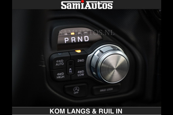 Dodge Ram Limited 540 PK | €84950,- excl De Meest Luxe en Volle Pick-Up in zijn Klasse | Massage + Full Option | Comfortabele Dubbele Cabine met Royale 5 Zitplaatsen | BPM vrij | Nu Leverbaar uit Voorraad | Voorraad Nr 2334 - 5409 | De specialist in Amerikaanse pick‑ups in Nederland en Europa.