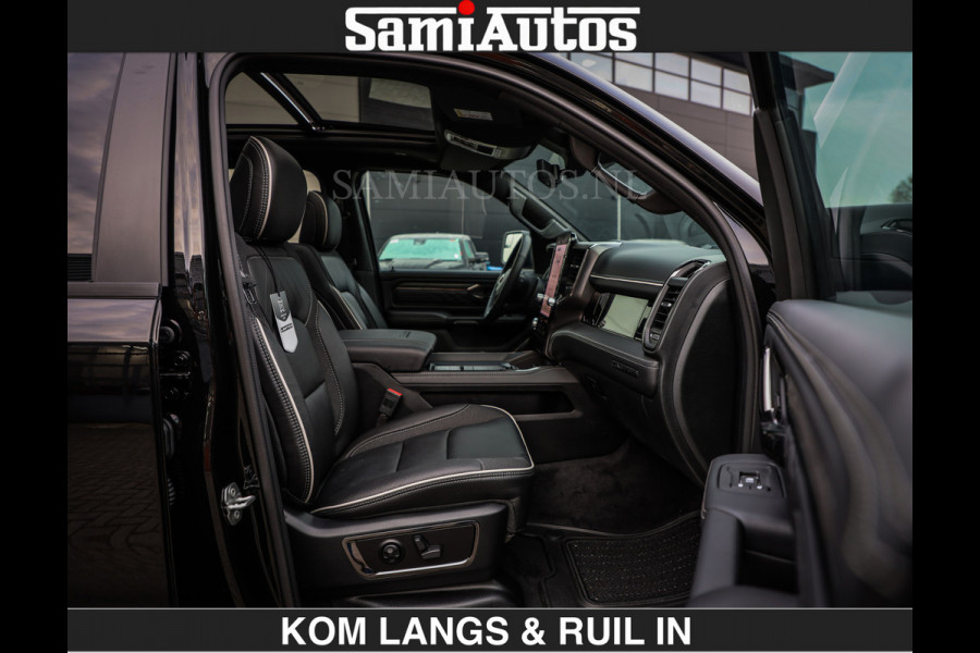 Dodge Ram Limited 540 PK | €84950,- excl De Meest Luxe en Volle Pick-Up in zijn Klasse | Massage + Full Option | Comfortabele Dubbele Cabine met Royale 5 Zitplaatsen | BPM vrij | Nu Leverbaar uit Voorraad | Voorraad Nr 2334 - 5409 | De specialist in Amerikaanse pick‑ups in Nederland en Europa.