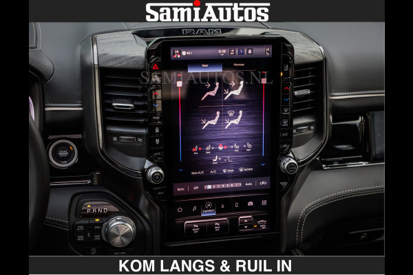 Dodge Ram Limited 540 PK | €84950,- excl De Meest Luxe en Volle Pick-Up in zijn Klasse | Massage + Full Option | Comfortabele Dubbele Cabine met Royale 5 Zitplaatsen | BPM vrij | Nu Leverbaar uit Voorraad | Voorraad Nr 2334 - 5409 | De specialist in Amerikaanse pick‑ups in Nederland en Europa.