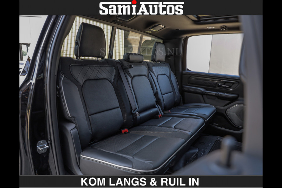 Dodge Ram De Meest Luxe en Volle Pick-Up in zijn Klasse €84950,- excl | Limited H.O 540HP 706Nm | Massage + Full Option | Comfortabele Dubbele Cabine met Royale 5 Zitplaatsen | BPM vrij | Nu Leverbaar uit Voorraad | Voorraad Nr 2304 - 8540 | De specialist in Amerikaanse pick‑ups in Nederland en Europa.