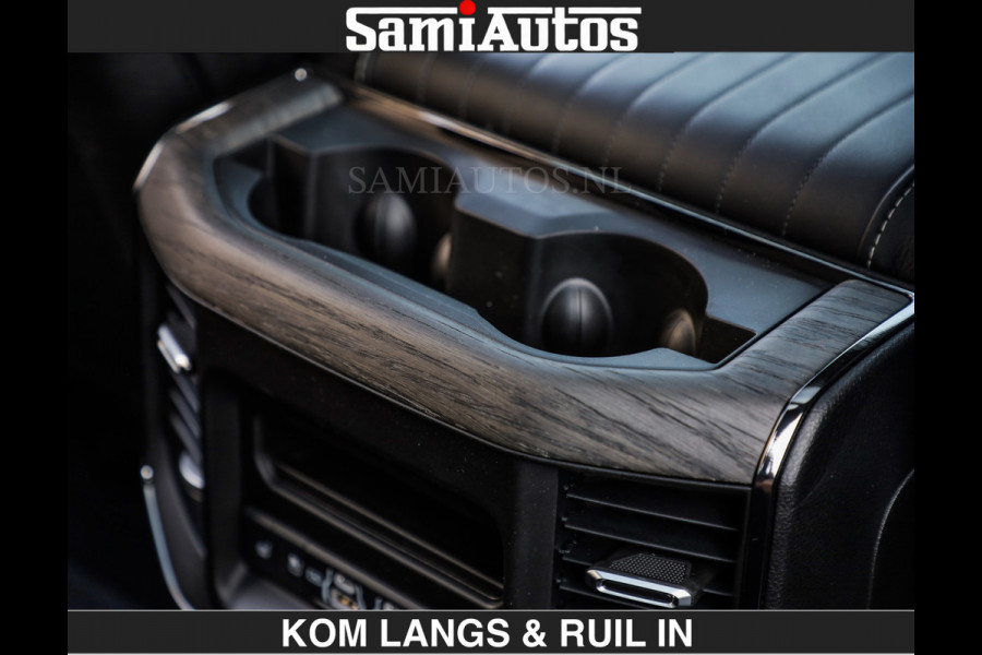 Dodge Ram De Meest Luxe en Volle Pick-Up in zijn Klasse €84950,- excl | Limited H.O 540HP 706Nm | Massage + Full Option | Comfortabele Dubbele Cabine met Royale 5 Zitplaatsen | BPM vrij | Nu Leverbaar uit Voorraad | Voorraad Nr 2304 - 8540 | De specialist in Amerikaanse pick‑ups in Nederland en Europa.
