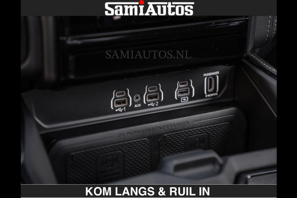 Dodge Ram De Meest Luxe en Volle Pick-Up in zijn Klasse €84950,- excl | Limited H.O 540HP 706Nm | Massage + Full Option | Comfortabele Dubbele Cabine met Royale 5 Zitplaatsen | BPM vrij | Nu Leverbaar uit Voorraad | Voorraad Nr 2304 - 8540 | De specialist in Amerikaanse pick‑ups in Nederland en Europa.