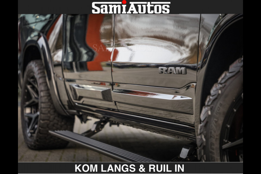 Dodge Ram LIMITED 2027 5.7 V8 HEMI | €79950,- excl excl | MAXIMAAL UITGERUST | DUBBELE CABINE | 5 PERSOONS | DC | Allernieuwste Limited uitvoering – volledig uitgerust met alle opties, inclusief MWK en normale laadbak.
