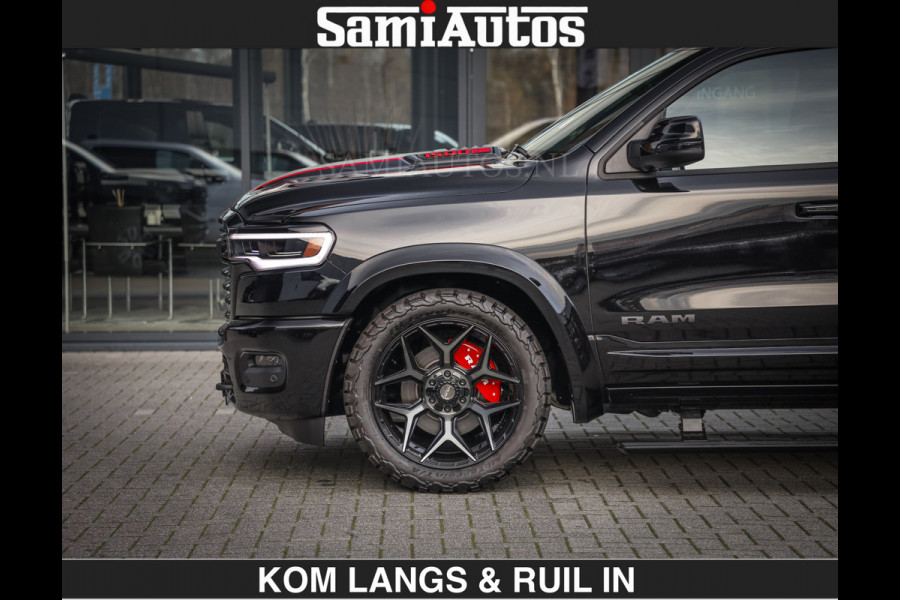 Dodge Ram LIMITED 2027 5.7 V8 HEMI | €79950,- excl excl | MAXIMAAL UITGERUST | DUBBELE CABINE | 5 PERSOONS | DC | Allernieuwste Limited uitvoering – volledig uitgerust met alle opties, inclusief MWK en normale laadbak.