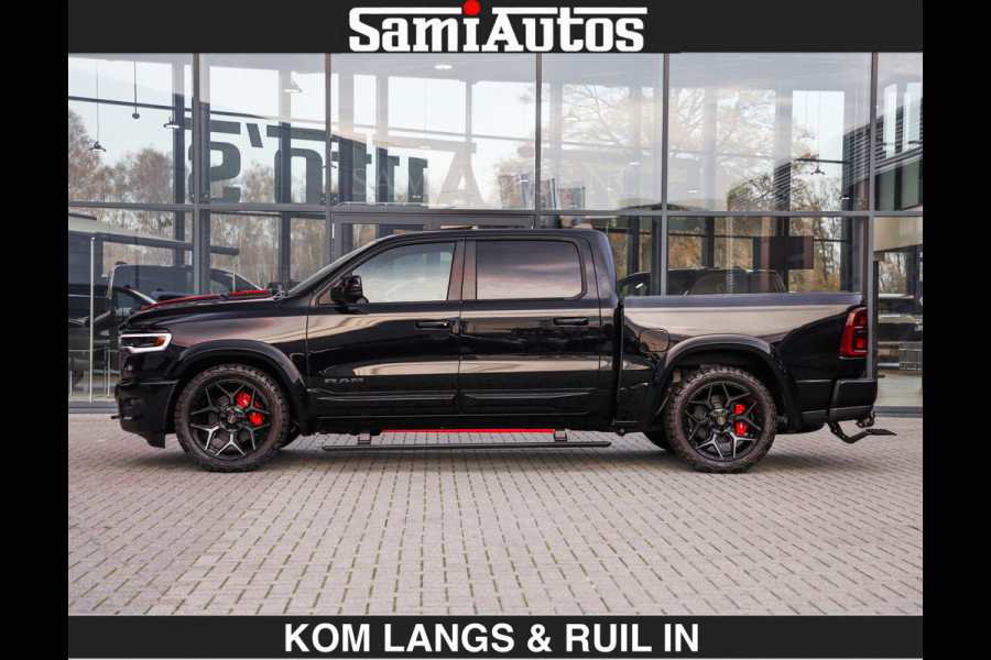 Dodge Ram LIMITED 2027 5.7 V8 HEMI | €79950,- excl excl | MAXIMAAL UITGERUST | DUBBELE CABINE | 5 PERSOONS | DC | Allernieuwste Limited uitvoering – volledig uitgerust met alle opties, inclusief MWK en normale laadbak.