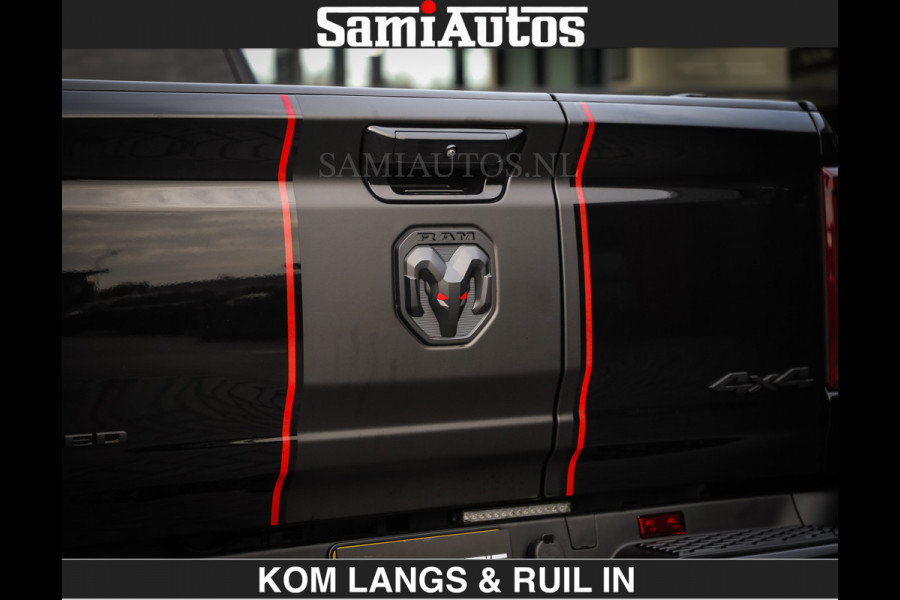Dodge Ram LIMITED 2027 5.7 V8 HEMI | €79950,- excl excl | MAXIMAAL UITGERUST | DUBBELE CABINE | 5 PERSOONS | DC | Allernieuwste Limited uitvoering – volledig uitgerust met alle opties, inclusief MWK en normale laadbak.