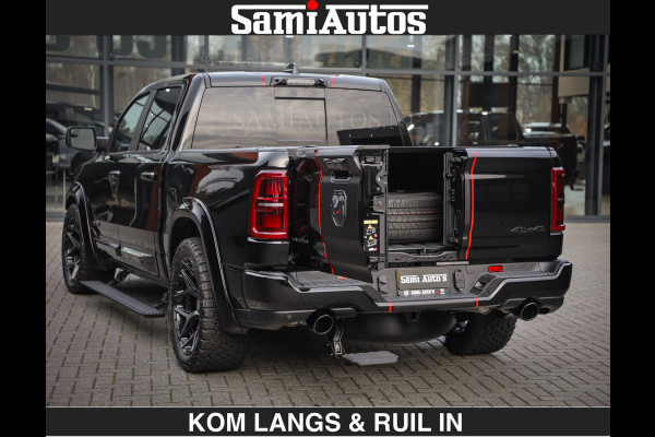 Dodge Ram LIMITED 2027 5.7 V8 HEMI | €79950,- excl excl | MAXIMAAL UITGERUST | DUBBELE CABINE | 5 PERSOONS | DC | Allernieuwste Limited uitvoering – volledig uitgerust met alle opties, inclusief MWK en normale laadbak.