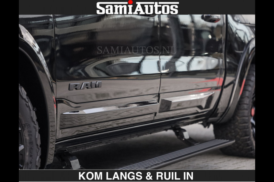 Dodge Ram LIMITED 2027 5.7 V8 HEMI | €79950,- excl excl | MAXIMAAL UITGERUST | DUBBELE CABINE | 5 PERSOONS | DC | Allernieuwste Limited uitvoering – volledig uitgerust met alle opties, inclusief MWK en normale laadbak.