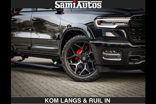 Dodge Ram LIMITED 2027 5.7 V8 HEMI | MAXIMAAL UITGERUST | DUBBELE CABINE | 5 PERSOONS | DC | Allernieuwste Limited uitvoering – volledig uitgerust met alle opties, inclusief MWK en normale laadbak.