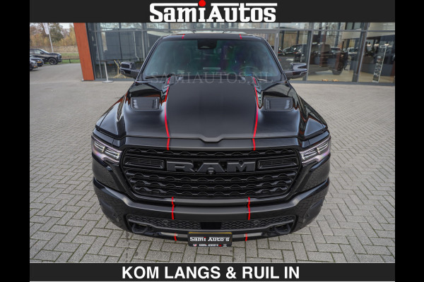 Dodge Ram LIMITED 2027 5.7 V8 HEMI | MAXIMAAL UITGERUST | DUBBELE CABINE | 5 PERSOONS | DC | Allernieuwste Limited uitvoering – volledig uitgerust met alle opties, inclusief MWK en normale laadbak Voorraad nr 3806