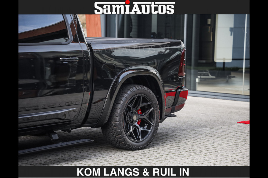 Dodge Ram LIMITED 2027 5.7 V8 HEMI | MAXIMAAL UITGERUST | DUBBELE CABINE | 5 PERSOONS | DC | Allernieuwste Limited uitvoering – volledig uitgerust met alle opties, inclusief MWK en normale laadbak Voorraad nr 3806