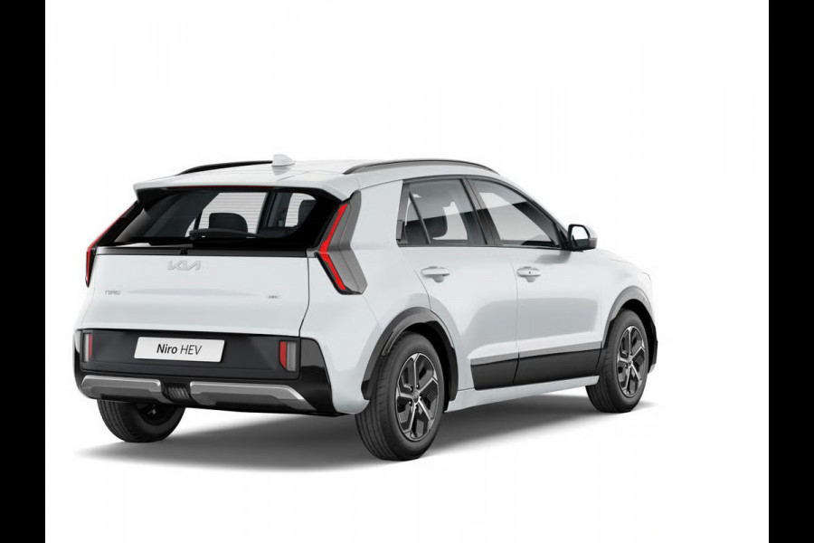 Kia Niro 1.6 GDi Hybrid DynamicPlusLine | Actieprijs* | Navi. | Clima. | Adapt. Cruise. | Achteruitrijcamera | Dodehoekassistentie | Schuif-/Kantel Zonnedak | Stoel&Stuur Verwarming