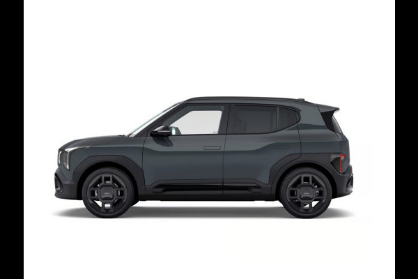 Kia EV2 Black-Line 61 kWh | Actieprijs* | Navi. | Clima. | Adapt. Cruise. | Stoel&Stuur Verwarming | 15L Frunk | Glazen Schuif-/Kanteldak | Harman Kardon | Vegan Lederen Stoelbekleding 'Black-Line' | Slimme Parkeerassistentie | Dodehoekcamera